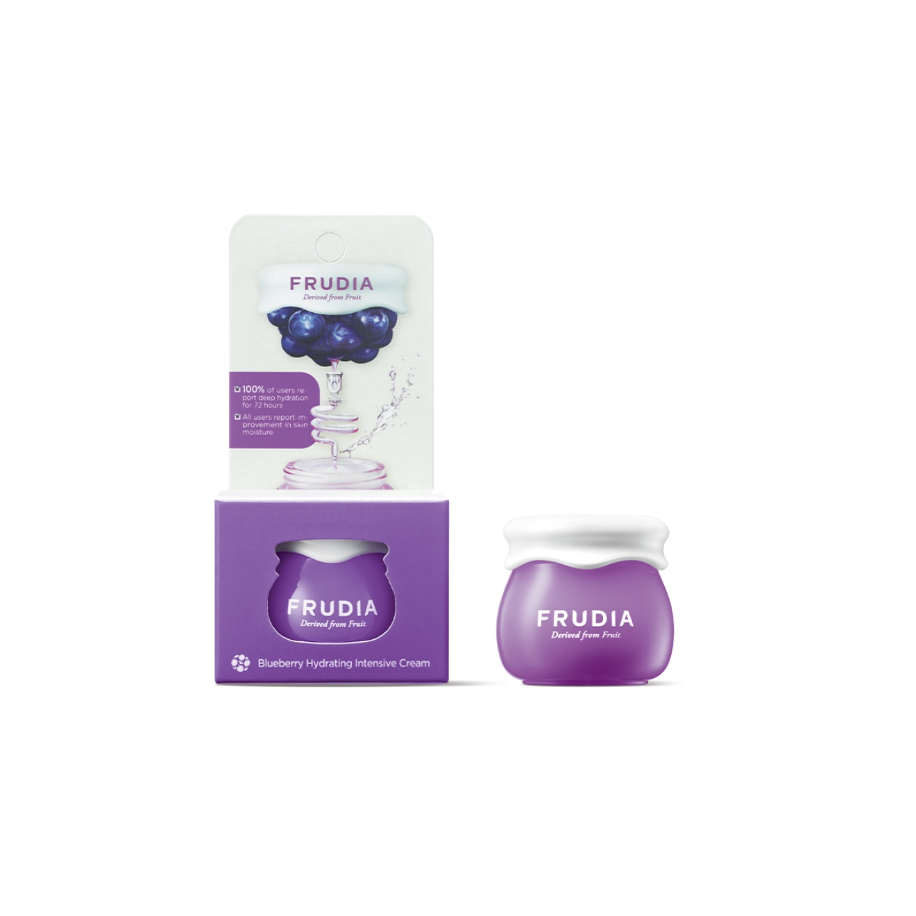 Cremă de față Frudia Blueberry Hydrating Intensive Cream Mini 10 g